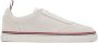 Thom Browne White Field Low-Top Sneakers - Thumbnail 1