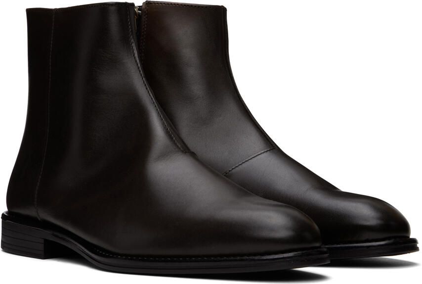 Tiger of Sweden Brown Mack Boots - Picture 2