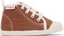 TINYCOTTONS Baby Brown Solid Sneakers - Thumbnail 1
