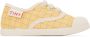 TINYCOTTONS Baby Yellow & Blue Grid Sneakers - Thumbnail 1