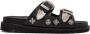 Toga Pulla Black Buckle Sandals - Thumbnail 1