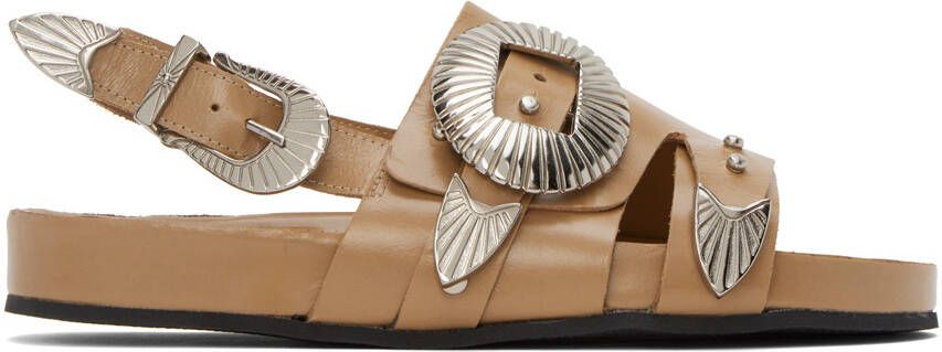 Toga Pulla SSENSE Exclusive Beige Sandals