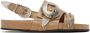 Toga Pulla SSENSE Exclusive Beige Hardware Sandals - Thumbnail 6