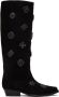 Toga Pulla SSENSE Exclusive Black Embellished Boots - Thumbnail 1