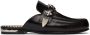Toga Pulla SSENSE Exclusive Black Loafer Mules - Thumbnail 1