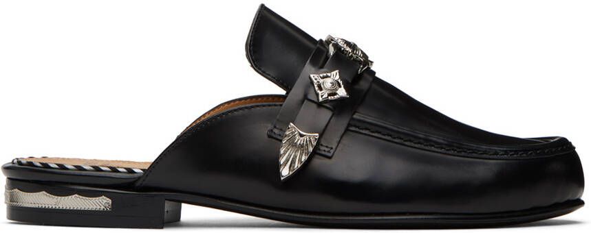 Toga Pulla SSENSE Exclusive Black Classic Loafers - Picture 7