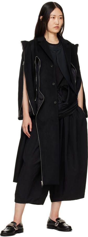 Toga Pulla Black Buckle Loafers - Picture 3