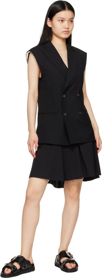 Toga Pulla Black Buckle Sandals - Picture 4