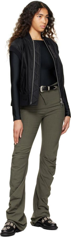 Toga Pulla SSENSE Exclusive Black Embellished Loafers - Picture 7