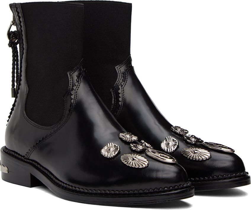 Toga Pulla Black Hardware Boots - Picture 2