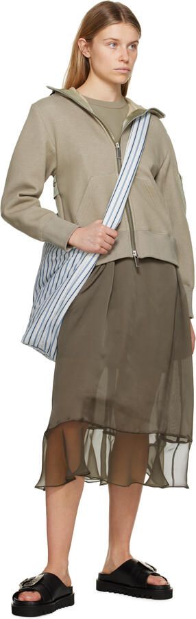 Toga Pulla Black Pin-Buckle Sandals - Picture 4