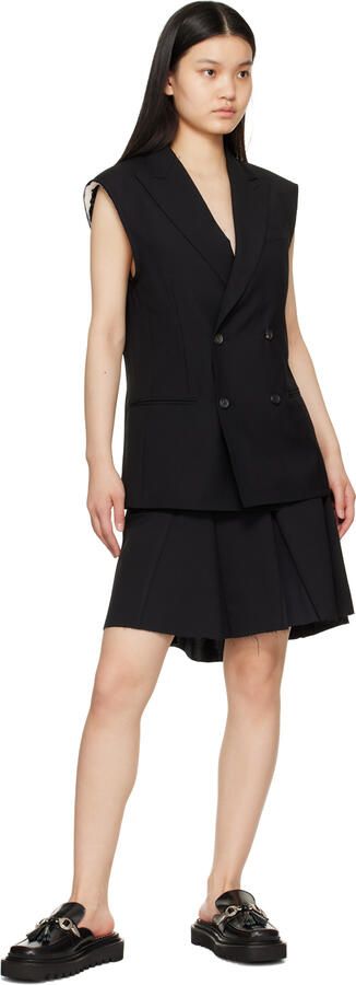 Toga Pulla Black Tassel Loafers - Picture 4