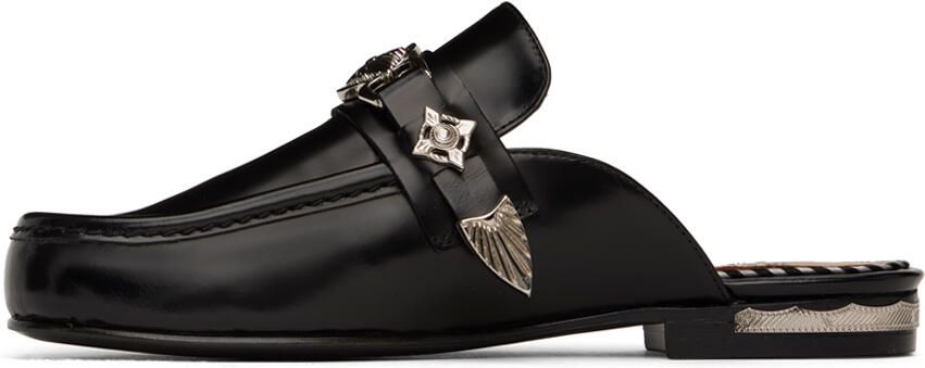 Toga Pulla SSENSE Exclusive Black Classic Loafers - Picture 6