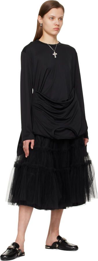 Toga Pulla SSENSE Exclusive Black Classic Loafers - Picture 4