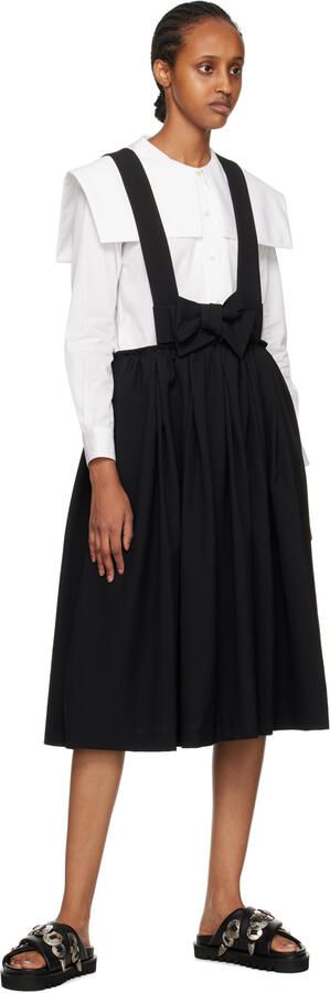 Toga Pulla SSENSE Exclusive Black Cross Strap Flat Sandals - Picture 5