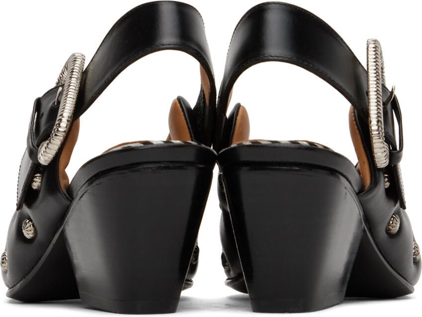 Toga Pulla SSENSE Exclusive Black Embellished Heels - Picture 2