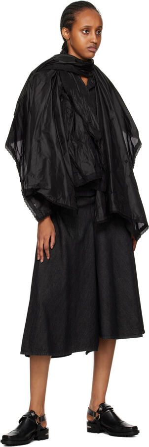 Toga Pulla SSENSE Exclusive Black Slingback Loafers - Picture 8