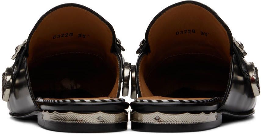Toga Pulla SSENSE Exclusive Black Loafer Mules