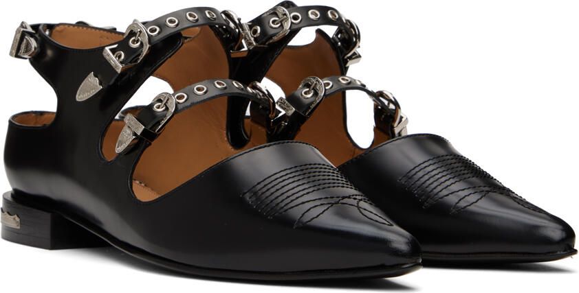 Toga Pulla SSENSE Exclusive Black Oxfords - Picture 2