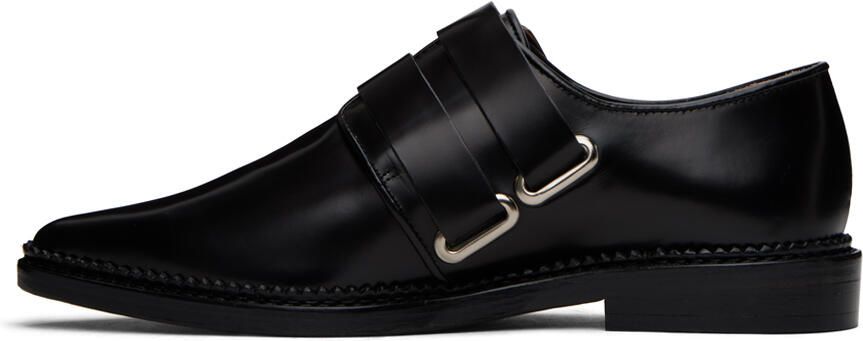 Toga Pulla SSENSE Exclusive Black Polished Oxfords - Picture 3