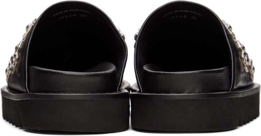 Toga Pulla SSENSE Exclusive Black Sabot Loafers
