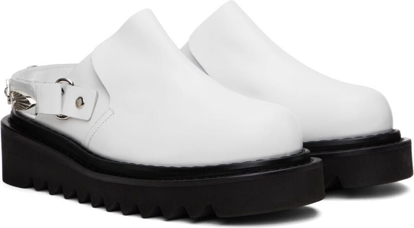 Toga Pulla White Hardware Loafers - Picture 2