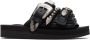 Toga Virilis Black Suicoke Edition Moto Sandals - Thumbnail 1