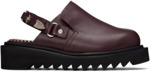 Toga Virilis SSENSE Exclusive Burgundy Loafers