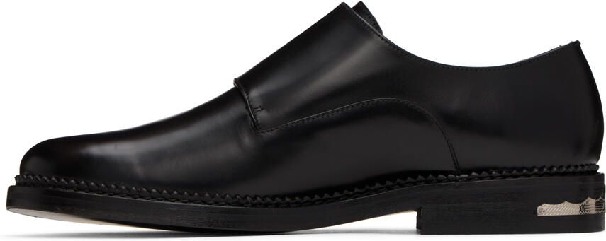 Toga Virilis SSENSE Exclusive Black Pin-Buckle Loafers - Picture 3