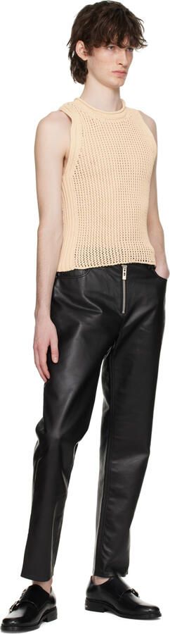 Toga Virilis SSENSE Exclusive Black Pin-Buckle Loafers - Picture 4