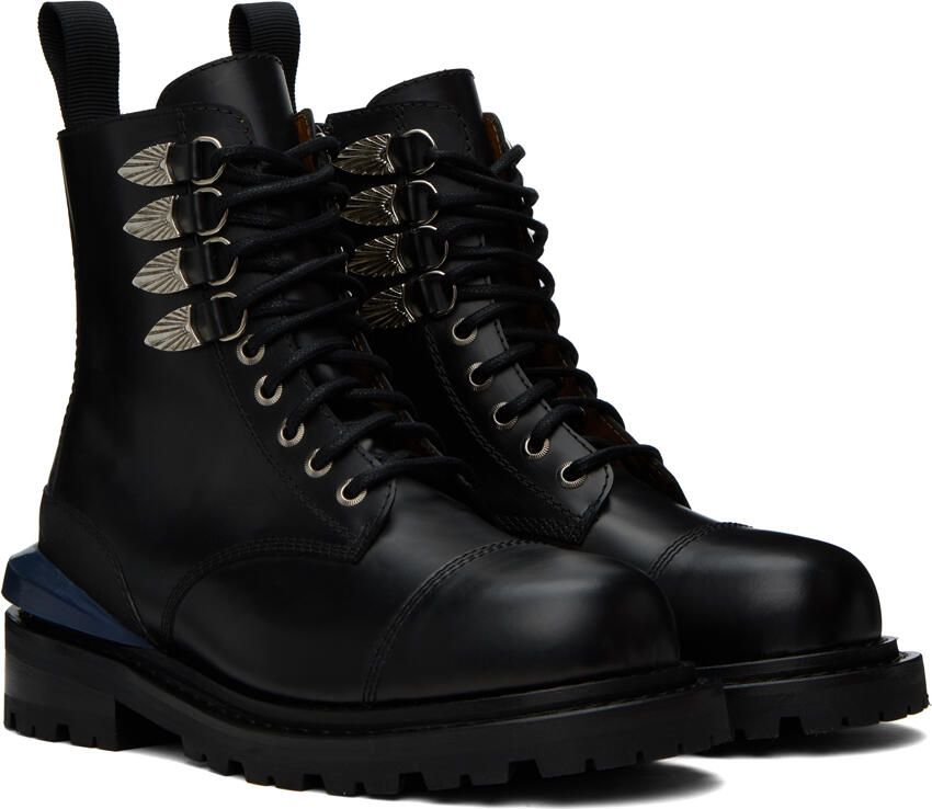 Toga Virilis Black Hardware Boots - Picture 3