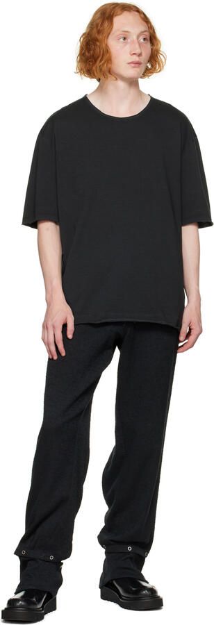 Toga Virilis Black Leather Chelsea Boots - Picture 4