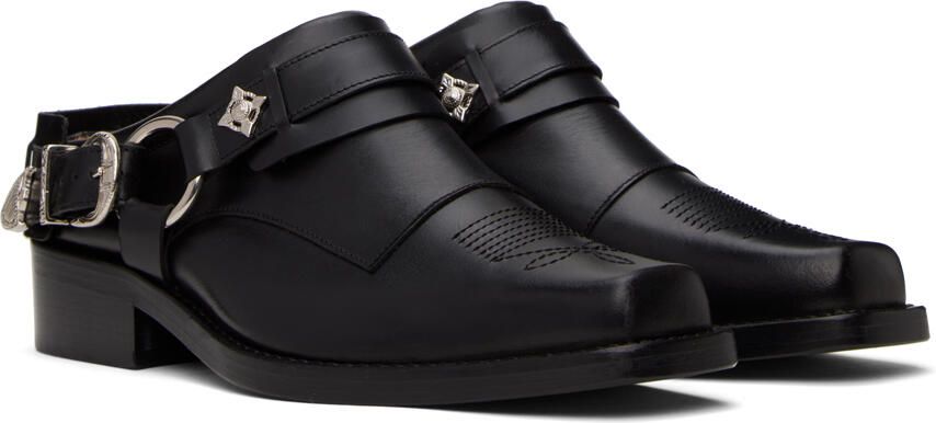 Toga Virilis SSENSE Exclusive Black O-Ring Loafers