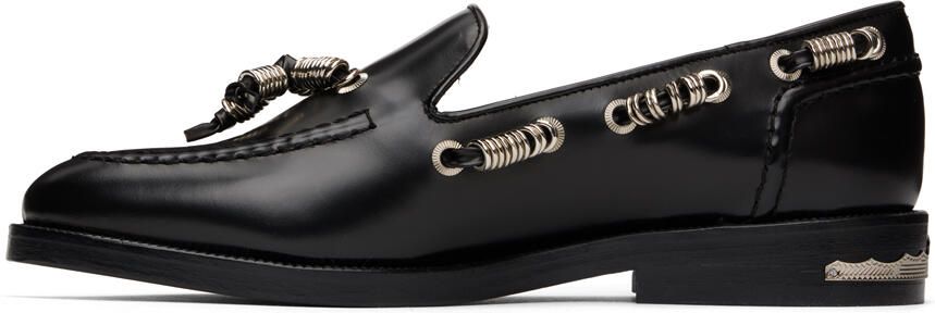 Toga Virilis Black Serrated Derbys - Picture 10