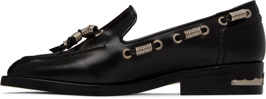 Toga Virilis Black Serrated Derbys - Picture 6