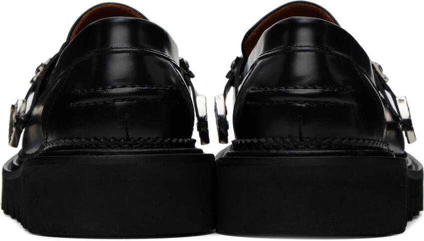 Toga Virilis Black Polished Loafers
