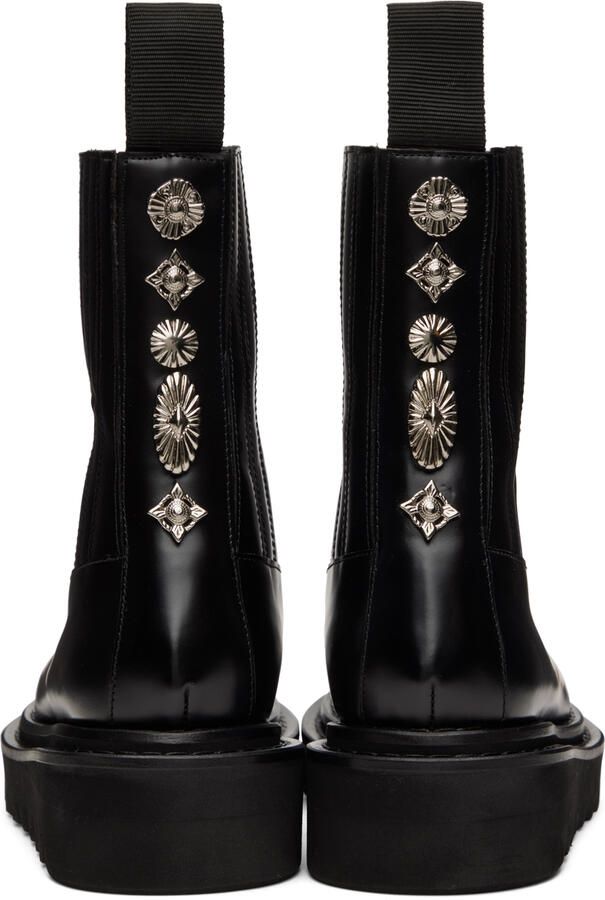 Toga Virilis Black Side Gore Zip Boots - Picture 5