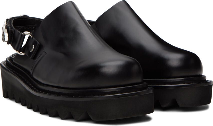 Toga Virilis Black Slingback Loafers - Picture 3