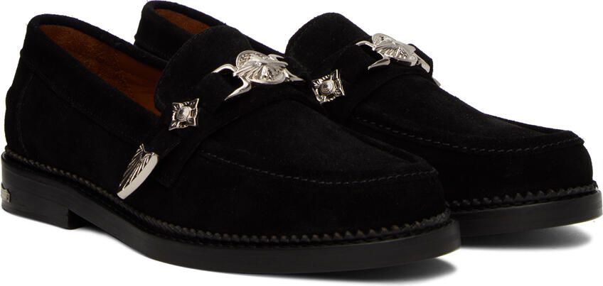 Toga Virilis Black Suede Loafers - Picture 2
