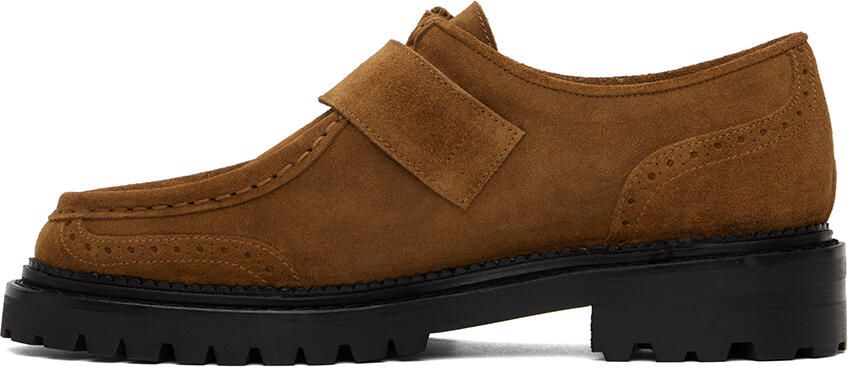 Toga Virilis Brown Pin-Buckle Loafers - Picture 3