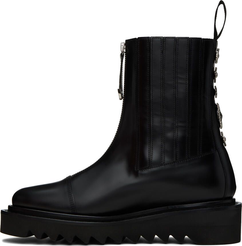 Toga Virilis SSENSE Exclusive Black Chelsea Boots - Picture 2