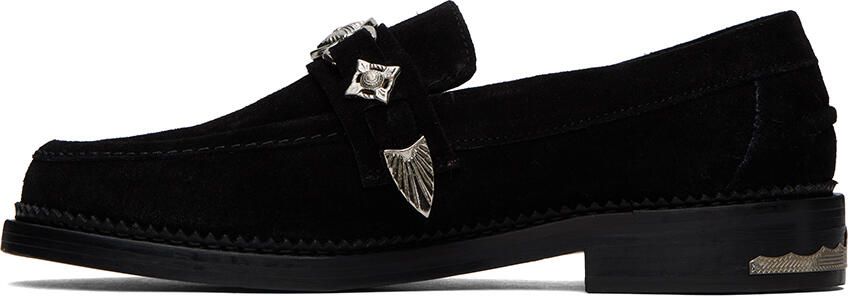 Toga Virilis SSENSE Exclusive Black Hardware Loafers - Picture 3