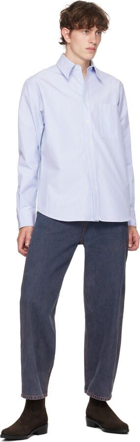 Toga Virilis SSENSE Exclusive Brown Hard Leather Chelsea Boots - Picture 4