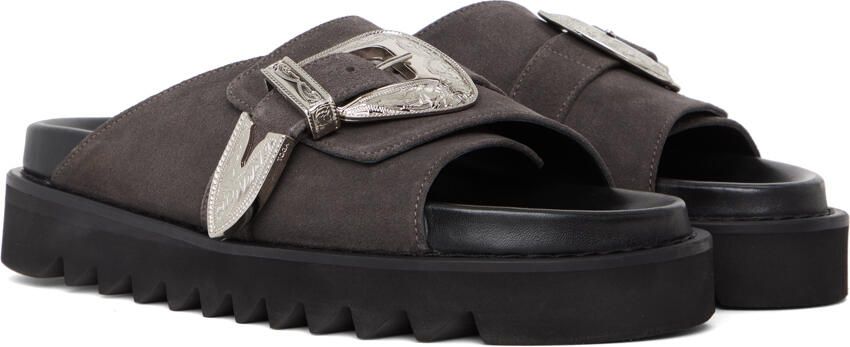 Toga Virilis SSENSE Exclusive Gray Sandals - Picture 2