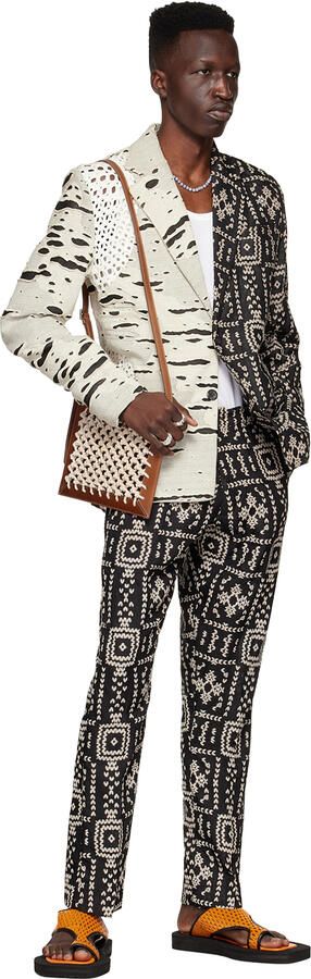 Tokyo James Yellow Raffia Sandals - Picture 4