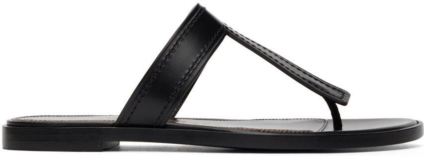 TOM FORD Black Thong Sandals