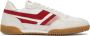 TOM FORD Off-White & Red Jackson Sneakers - Thumbnail 1
