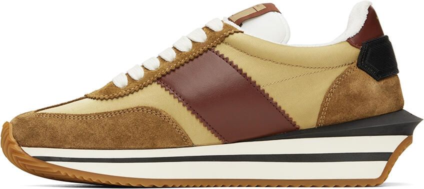 TOM FORD Beige James Sneakers - Picture 3