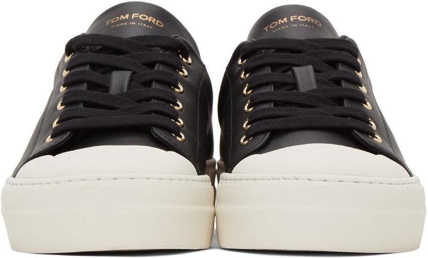 TOM FORD Black City Grace Low Sneakers - Picture 3