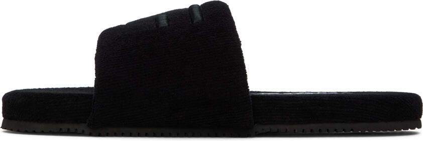 TOM FORD Black Harrison Slippers - Picture 4